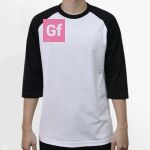 Raglan 3/4 Roundneck Shirt (White Body) Thumbnail