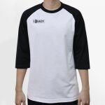 Raglan 3/4 Roundneck Shirt (White Body) Thumbnail