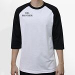 Raglan 3/4 Roundneck Shirt (White Body) Thumbnail