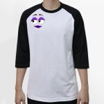 Raglan 3/4 Roundneck Shirt (White Body) Thumbnail
