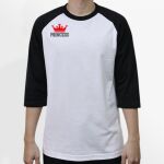 Raglan 3/4 Roundneck Shirt (White Body) Thumbnail