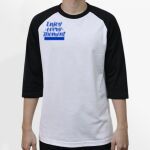 Raglan 3/4 Roundneck Shirt (White Body) Thumbnail