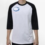 Raglan 3/4 Roundneck Shirt (White Body) Thumbnail