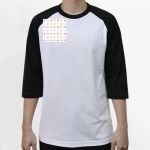 Raglan 3/4 Roundneck Shirt (White Body) Thumbnail