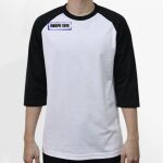 Raglan 3/4 Roundneck Shirt (White Body) Thumbnail