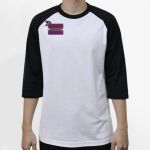 Raglan 3/4 Roundneck Shirt (White Body) Thumbnail