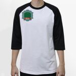 Raglan 3/4 Roundneck Shirt (White Body) Thumbnail