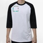 Raglan 3/4 Roundneck Shirt (White Body) Thumbnail