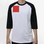Raglan 3/4 Roundneck Shirt (White Body) Thumbnail