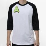 Raglan 3/4 Roundneck Shirt (White Body) Thumbnail