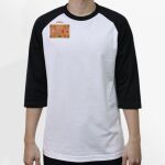 Raglan 3/4 Roundneck Shirt (White Body) Thumbnail