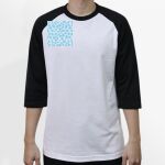 Raglan 3/4 Roundneck Shirt (White Body) Thumbnail