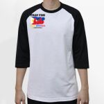 Raglan 3/4 Roundneck Shirt (White Body) Thumbnail