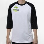 Raglan 3/4 Roundneck Shirt (White Body) Thumbnail