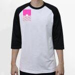 Raglan 3/4 Roundneck Shirt (White Body) Thumbnail