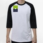 Raglan 3/4 Roundneck Shirt (White Body) Thumbnail