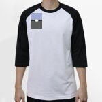 Raglan 3/4 Roundneck Shirt (White Body) Thumbnail