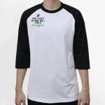 Raglan 3/4 Roundneck Shirt (White Body) Thumbnail