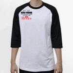 Raglan 3/4 Roundneck Shirt (White Body) Thumbnail