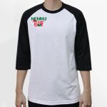 Raglan 3/4 Roundneck Shirt (White Body) Thumbnail
