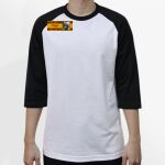 Raglan 3/4 Roundneck Shirt (White Body) Thumbnail