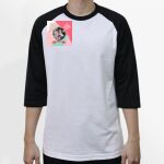 Raglan 3/4 Roundneck Shirt (White Body) Thumbnail