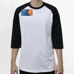 Raglan 3/4 Roundneck Shirt (White Body) Thumbnail