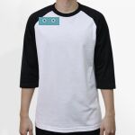 Raglan 3/4 Roundneck Shirt (White Body) Thumbnail