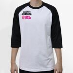 Raglan 3/4 Roundneck Shirt (White Body) Thumbnail