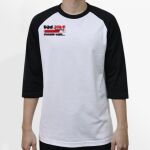 Raglan 3/4 Roundneck Shirt (White Body) Thumbnail