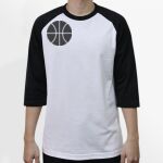 Raglan 3/4 Roundneck Shirt (White Body) Thumbnail