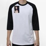 Raglan 3/4 Roundneck Shirt (White Body) Thumbnail