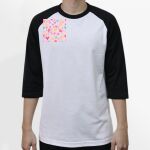 Raglan 3/4 Roundneck Shirt (White Body) Thumbnail
