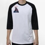 Raglan 3/4 Roundneck Shirt (White Body) Thumbnail