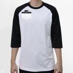 Raglan 3/4 Roundneck Shirt (White Body) Thumbnail