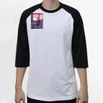 Raglan 3/4 Roundneck Shirt (White Body) Thumbnail