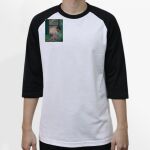 Raglan 3/4 Roundneck Shirt (White Body) Thumbnail