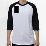 Raglan 3/4 Roundneck Shirt (White Body) Thumbnail
