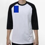 Raglan 3/4 Roundneck Shirt (White Body) Thumbnail