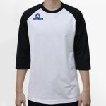 Raglan 3/4 Roundneck Shirt (White Body) Thumbnail