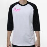 Raglan 3/4 Roundneck Shirt (White Body) Thumbnail