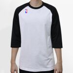 Raglan 3/4 Roundneck Shirt (White Body) Thumbnail