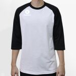 Raglan 3/4 Roundneck Shirt (White Body) Thumbnail