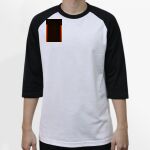 Raglan 3/4 Roundneck Shirt (White Body) Thumbnail