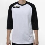 Raglan 3/4 Roundneck Shirt (White Body) Thumbnail