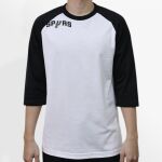 Raglan 3/4 Roundneck Shirt (White Body) Thumbnail