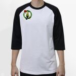 Raglan 3/4 Roundneck Shirt (White Body) Thumbnail