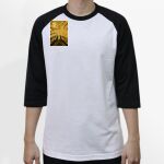 Raglan 3/4 Roundneck Shirt (White Body) Thumbnail