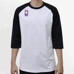 Raglan 3/4 Roundneck Shirt (White Body) Thumbnail