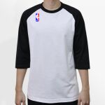 Raglan 3/4 Roundneck Shirt (White Body) Thumbnail